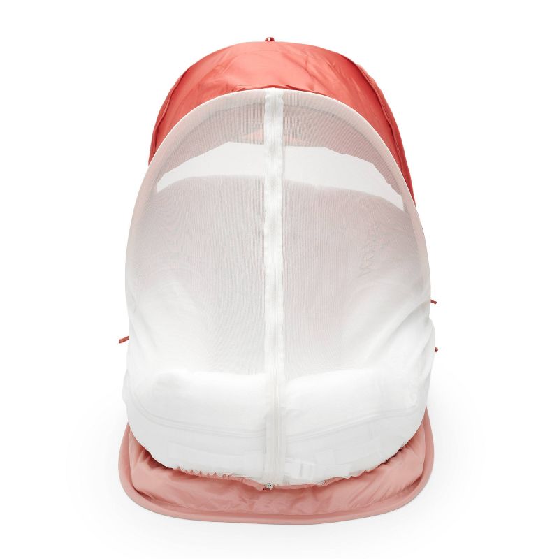 Simmons Kids' Silent Auto Gliding Deluxe Bassinet - Embossed Paisley