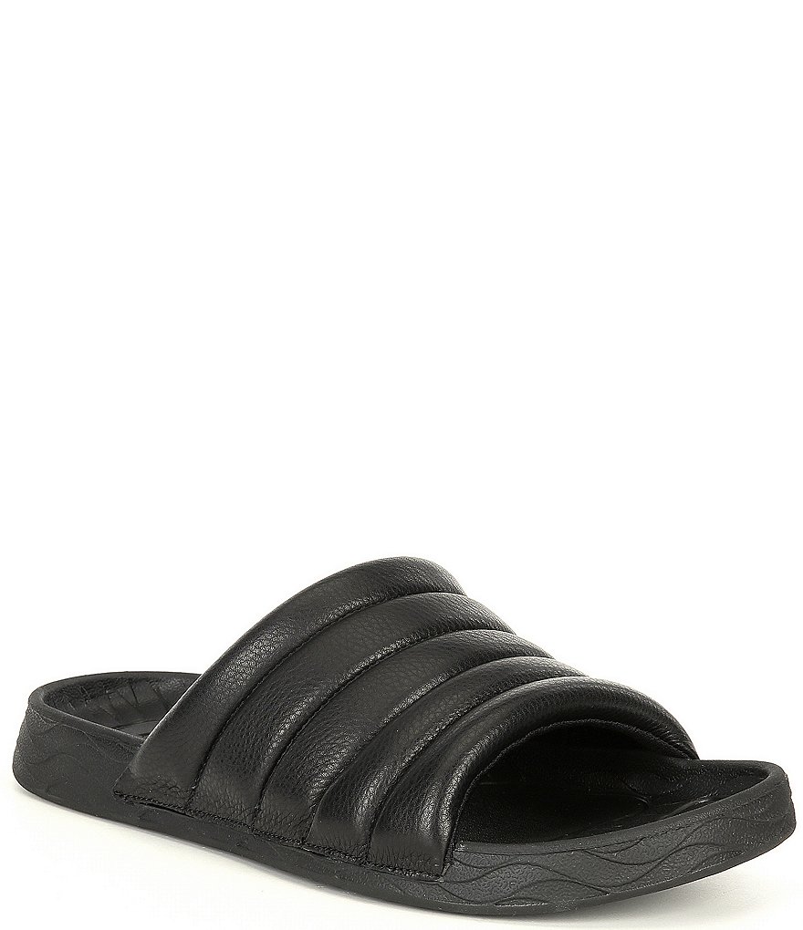 Kenneth Cole New York Men's Nova Quilted Leather Slides