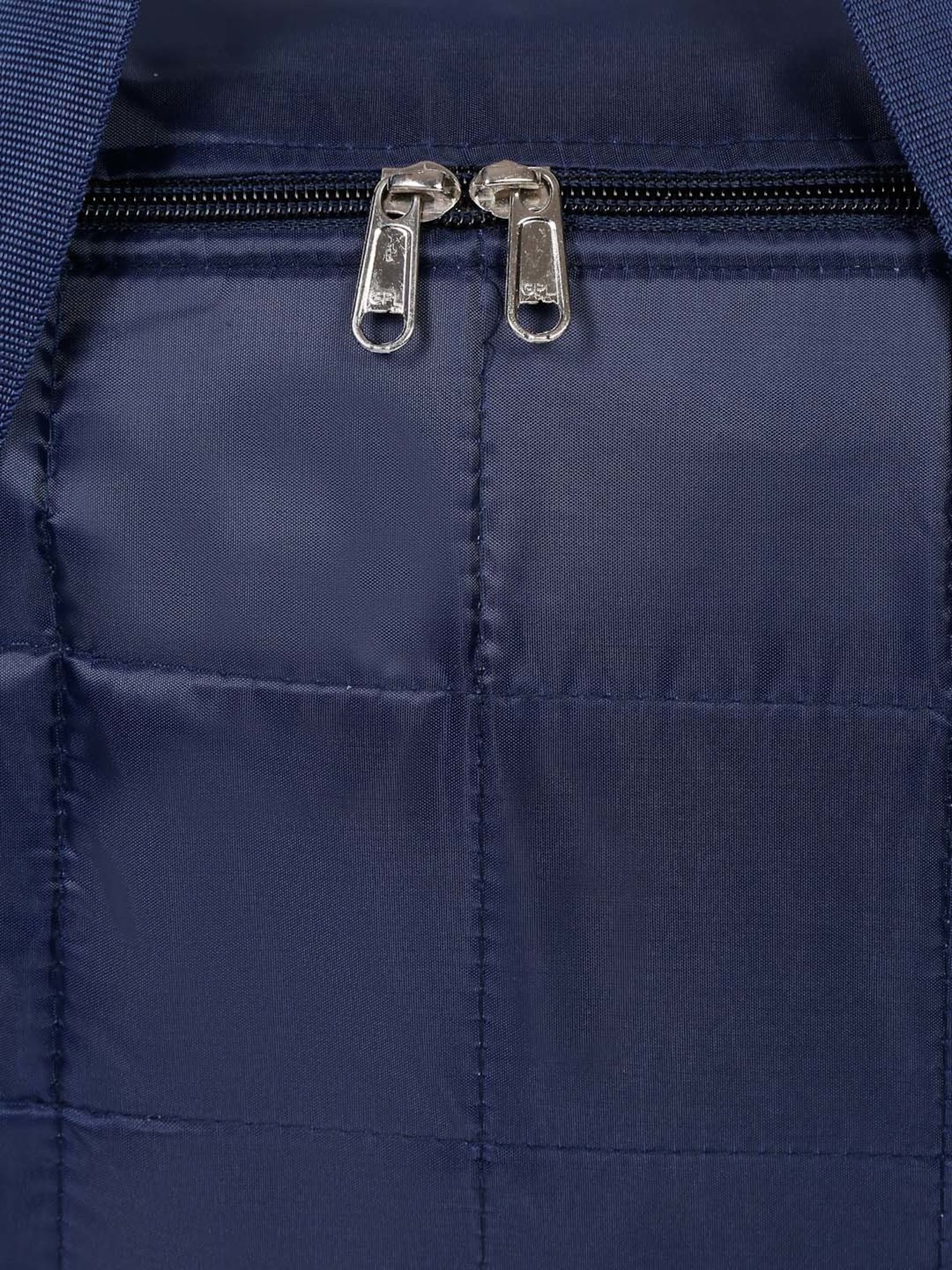 HOSTA HOMES Black Pvc Parachute Material Zipper Bag - Set of 2