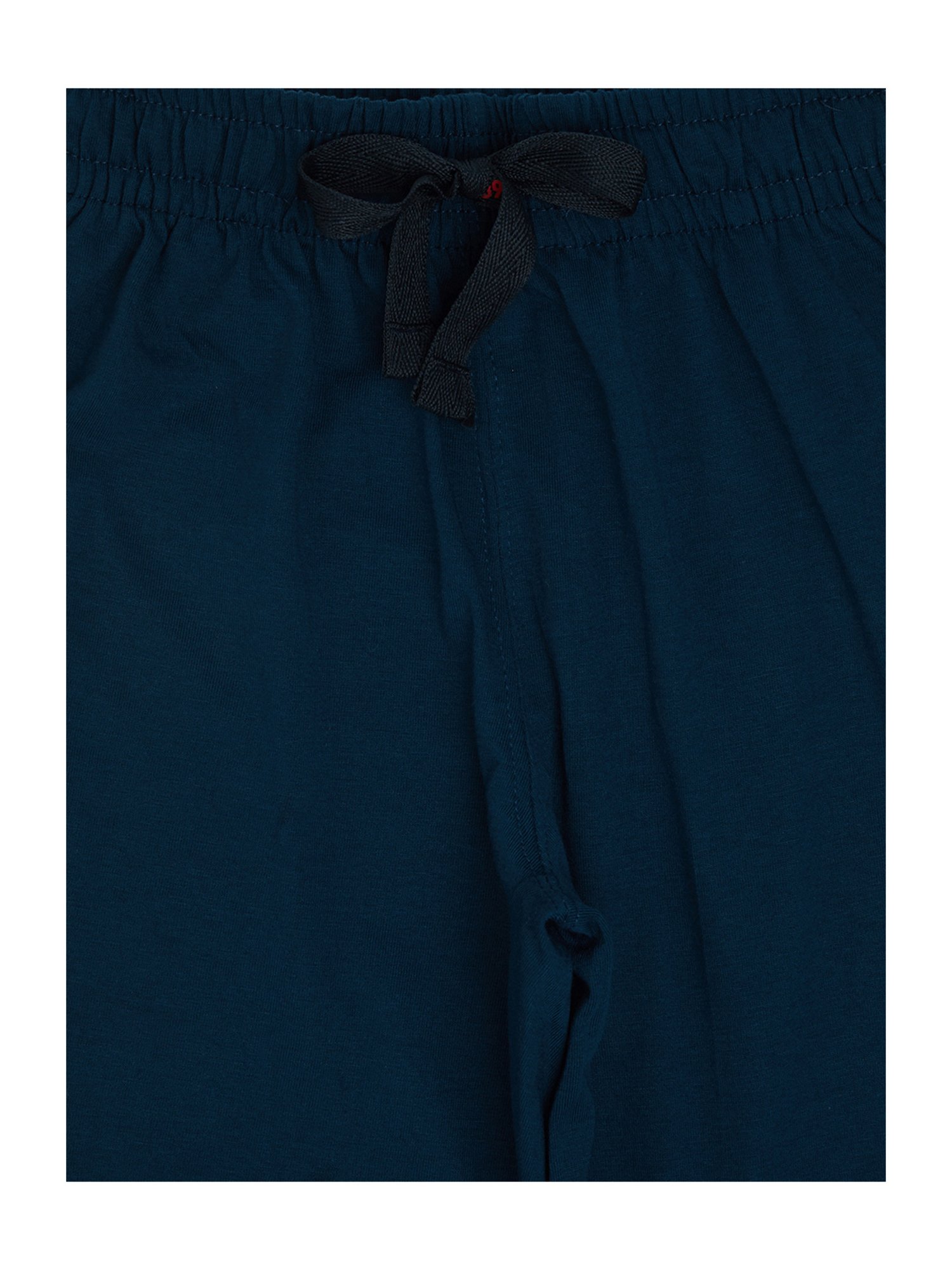 Sweet Dreams Kids Beige & Blue Printed T-Shirt with Pyjamas