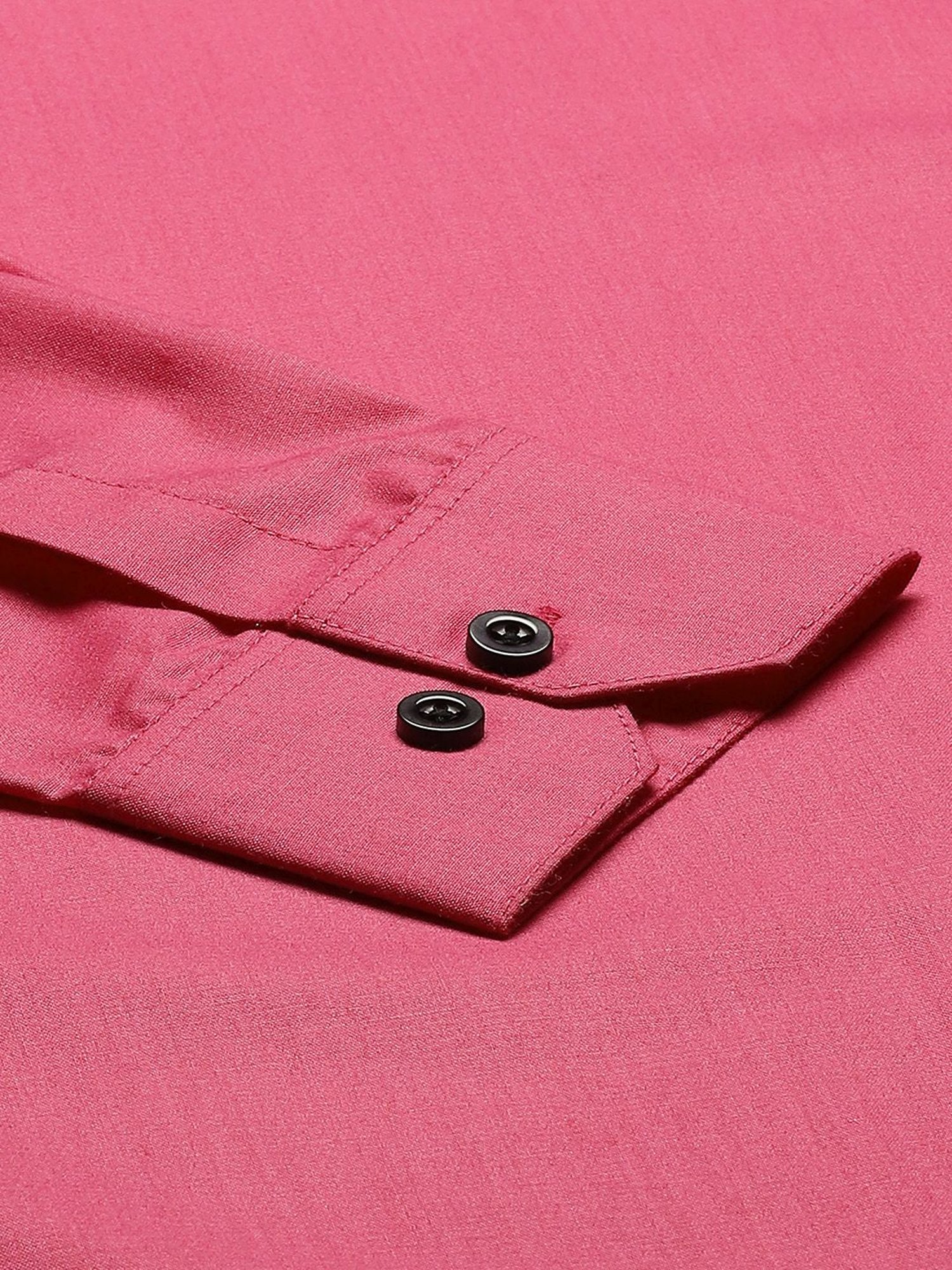 Sojanya Pink Cotton Regular Fit Shirt