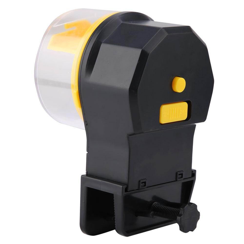Automatic Fish Feeder Auto Food Dispenser Feeding Tool Adjustable Feeding Outlet Timer Automatic Feeder Fishing