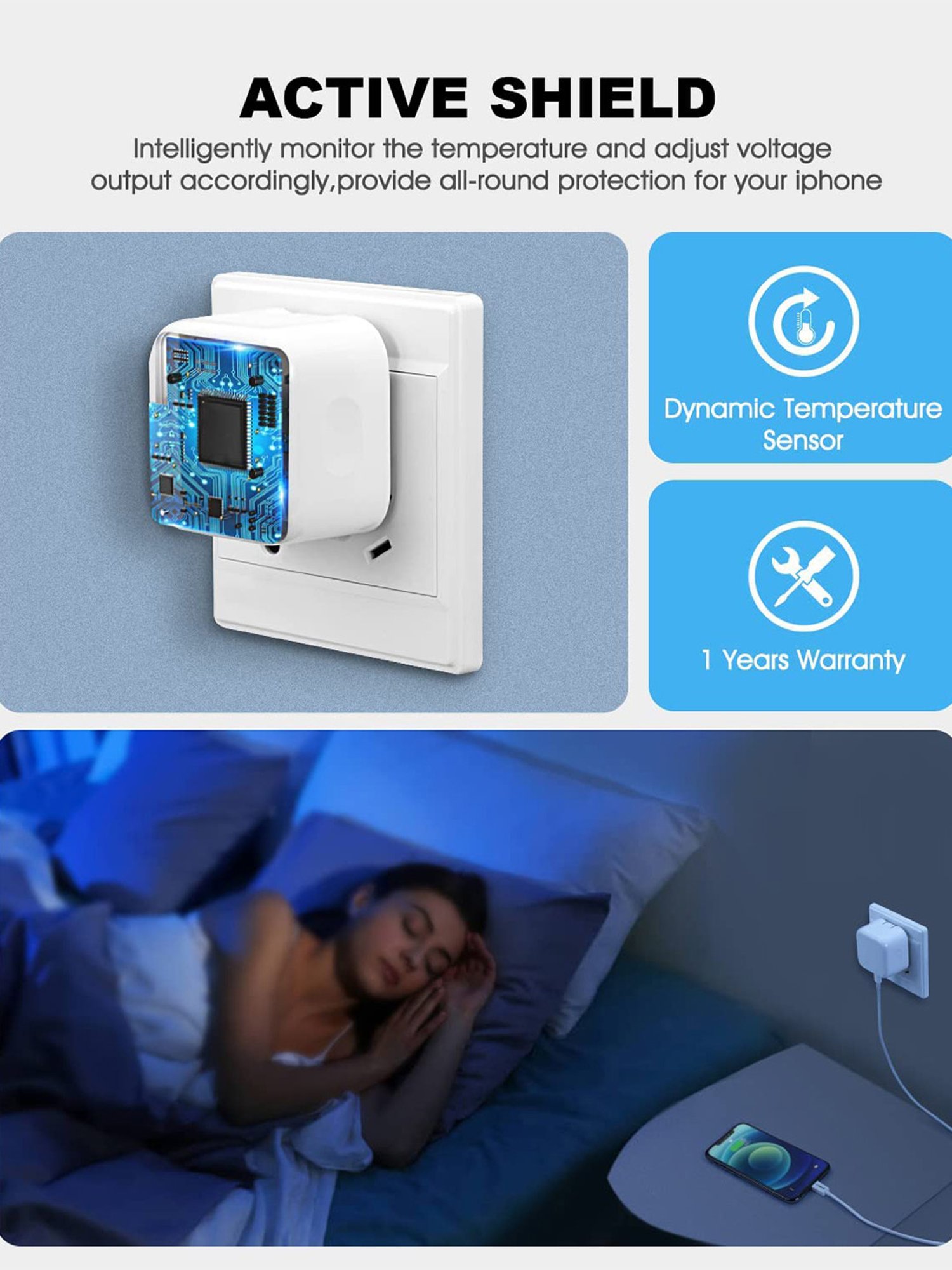 Stuffcool Nuevo PD20W Smallest Wall Charger for Latest iPhone 15,14,13,12 (Yellow)