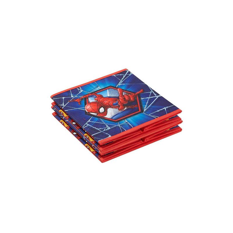 9" Set of 2 Spider-Man Soft Storage Bins