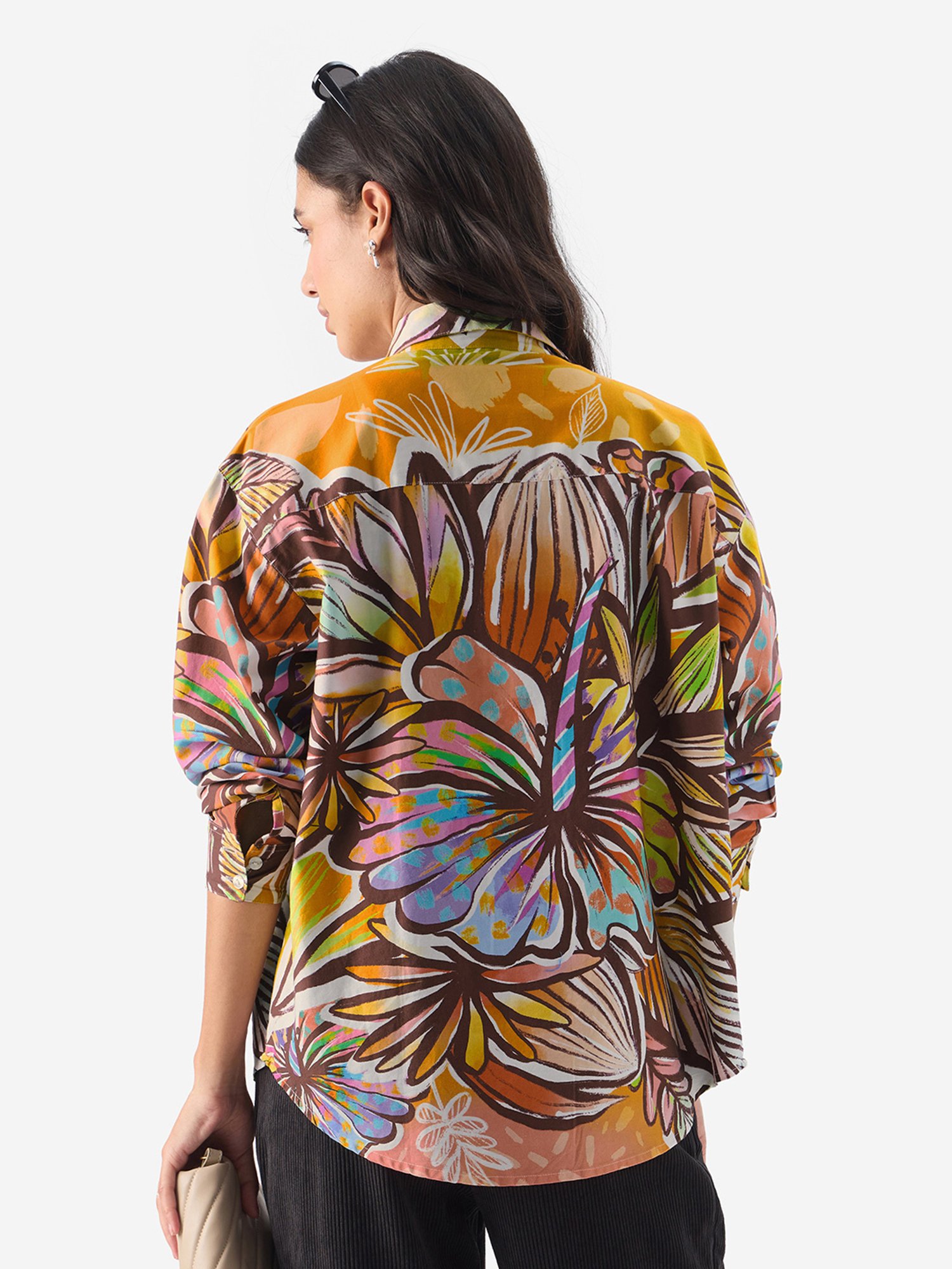 Nino Bambino Multicolor Printed Long Shirt