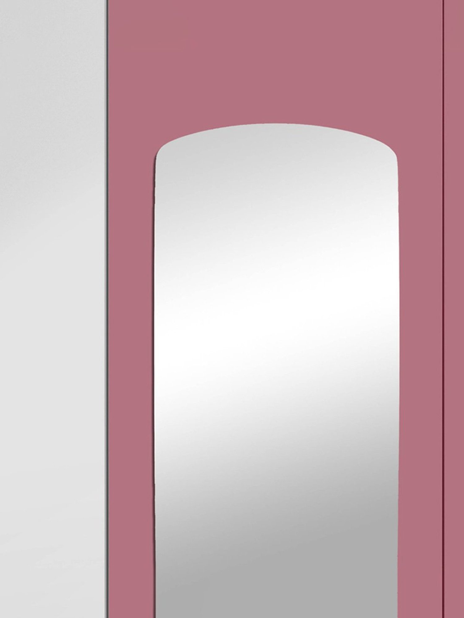 Godrej Interio Ewa Brown Engineered Wood 4 Door Wardrobe