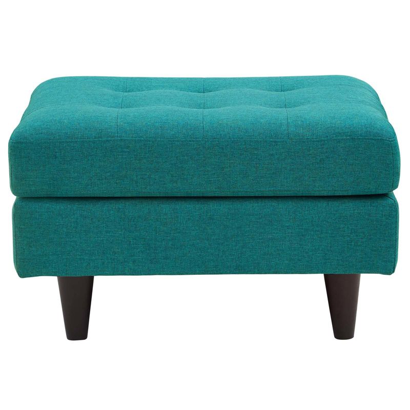 Empress Upholstered Ottoman Teal - Modway