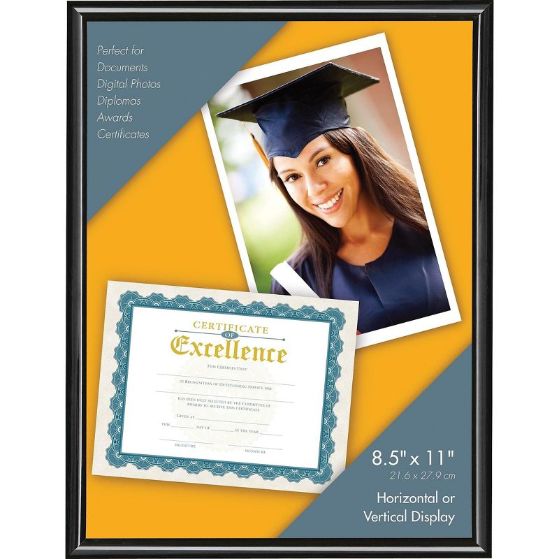 Victory Light 8.5X11 UCHANNEL FRAME BLK 1200185