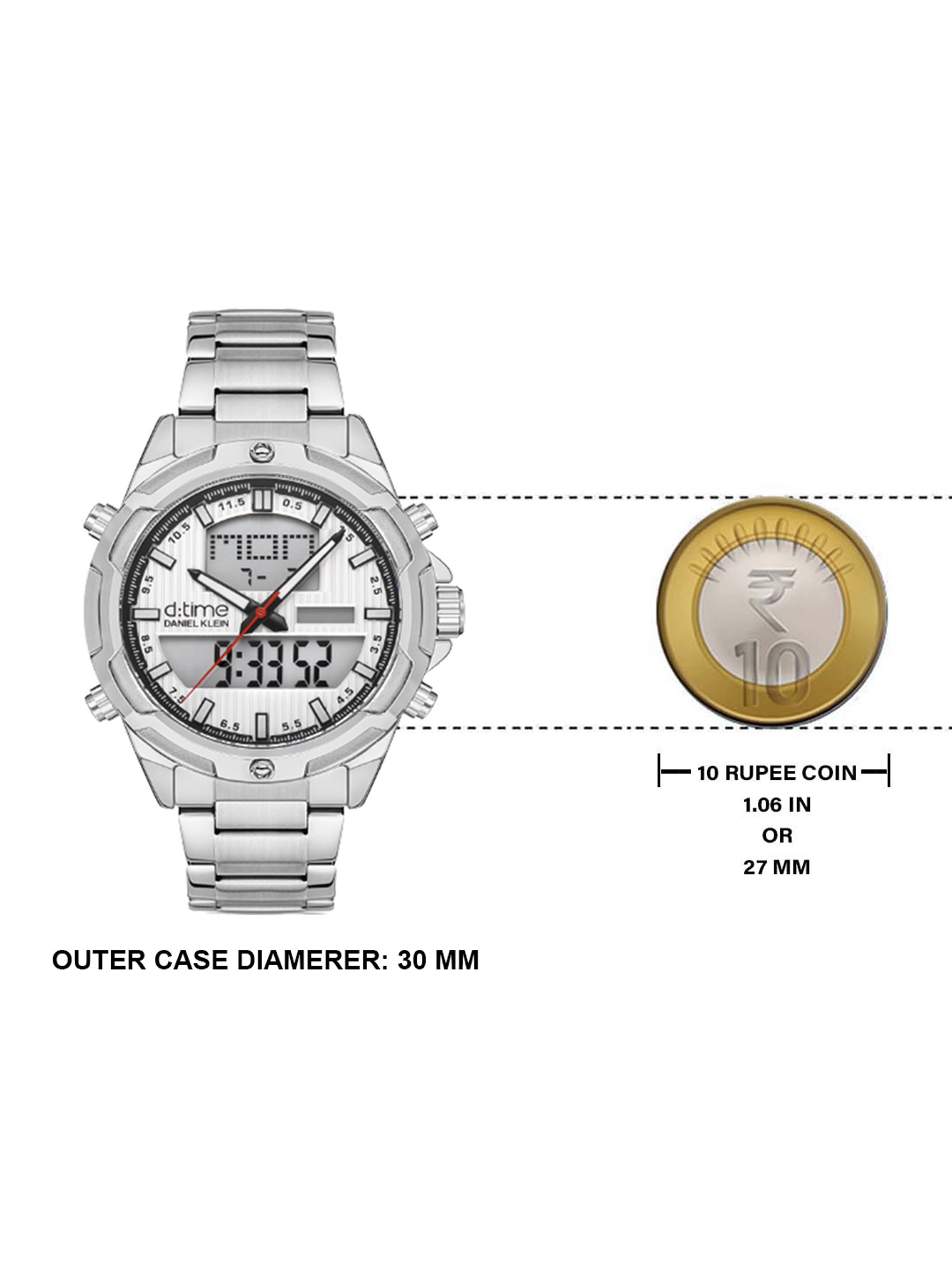 Daniel Klein DK.1.13180-1 Analog-Digital Watch for Men