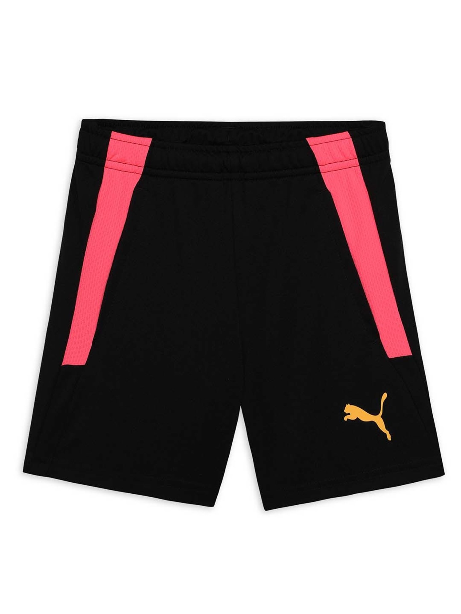 Puma Kids Black Logo Shorts