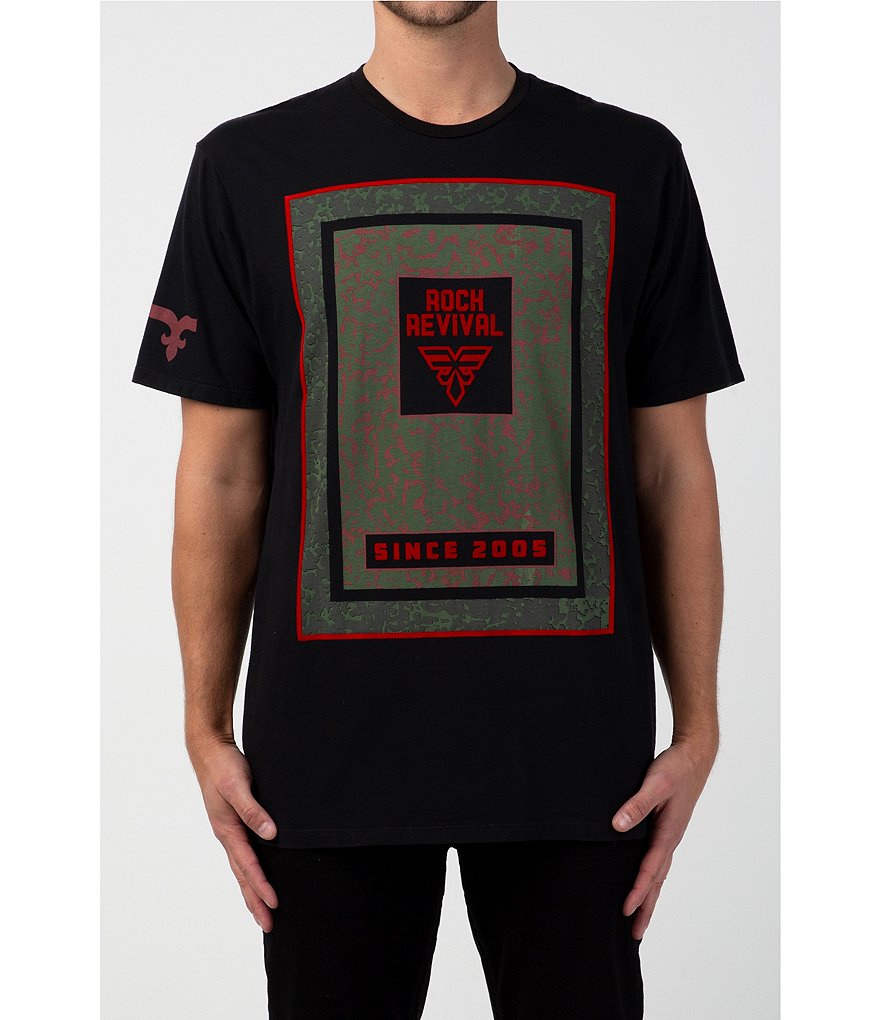 Rock Revival Short-Sleeve Logo Graphic Tee