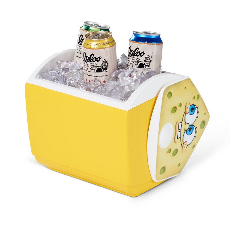 Igloo Playmate Pal Nickelodeon SpongeBob Squarepants 7qt Portable Cooler