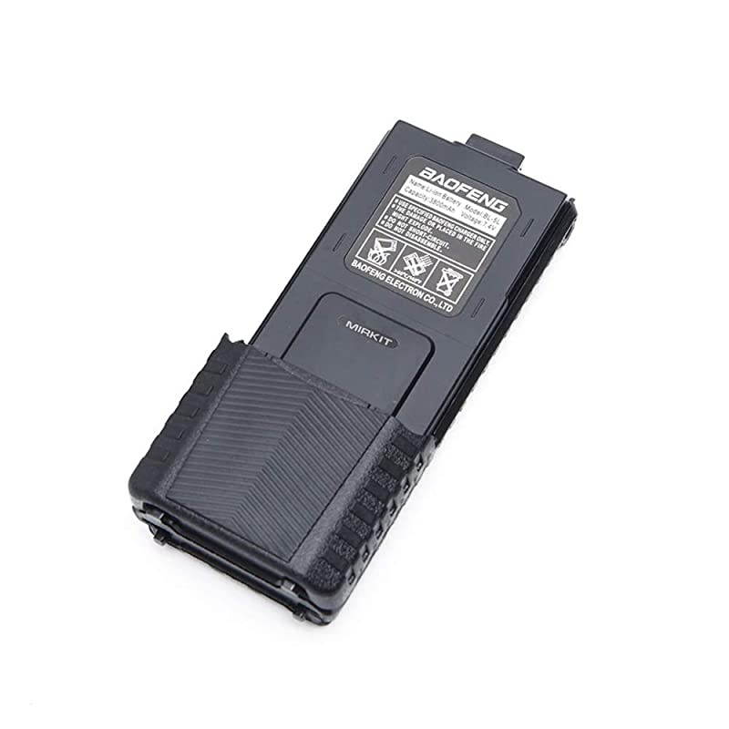 Original  Liion Battery 3800MAh high capacity for UV5R radio Black Mirkit Edition 2018
