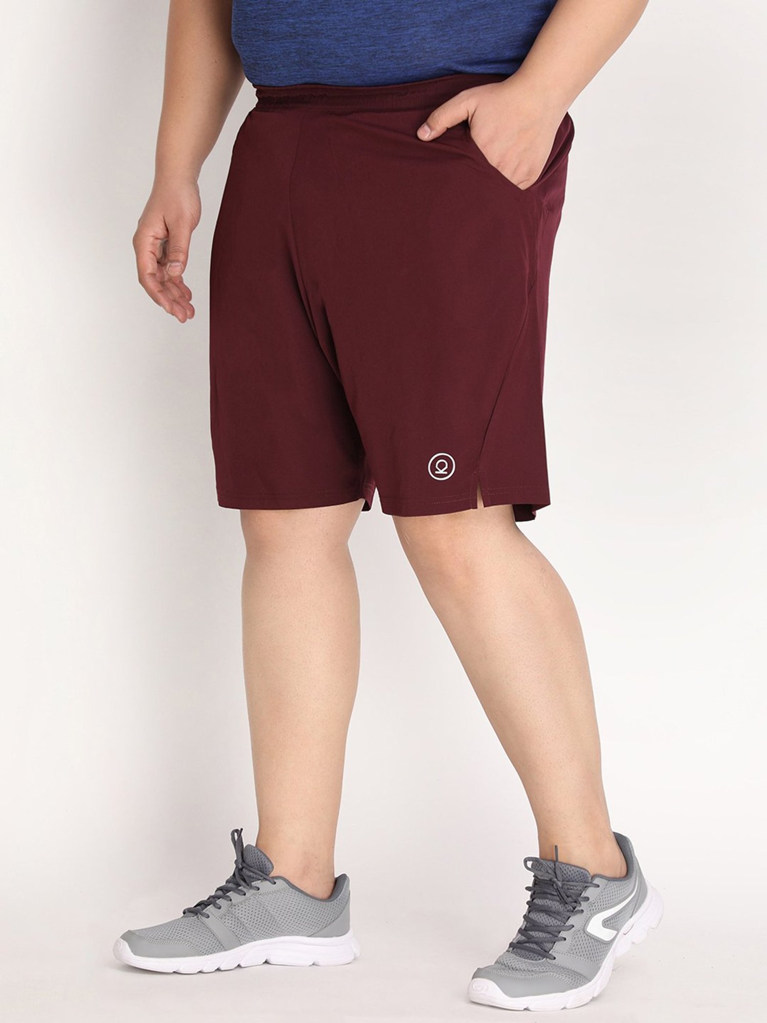Chkokko Wine Regular Fit Shorts