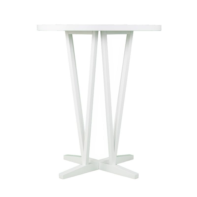 Divya Bar Height Table White - Aiden Lane