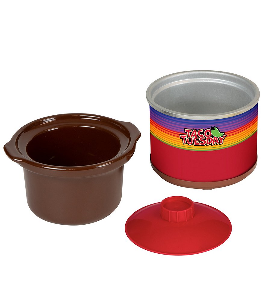 Taco Tuesday Heated Lazy Susan Taco Bar