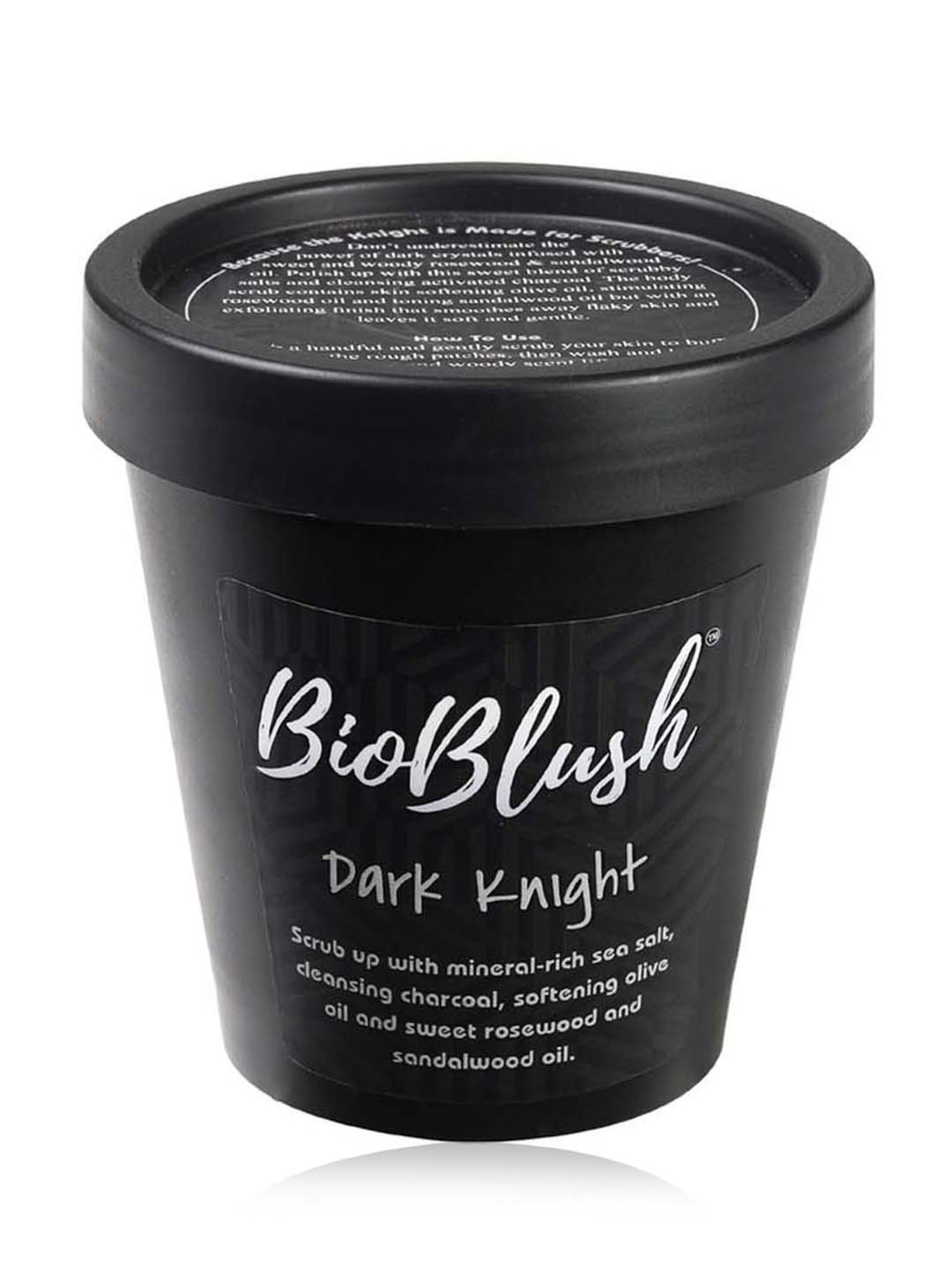 BioBlush Dark Knight Charcoal Body Scrub - 230 gm