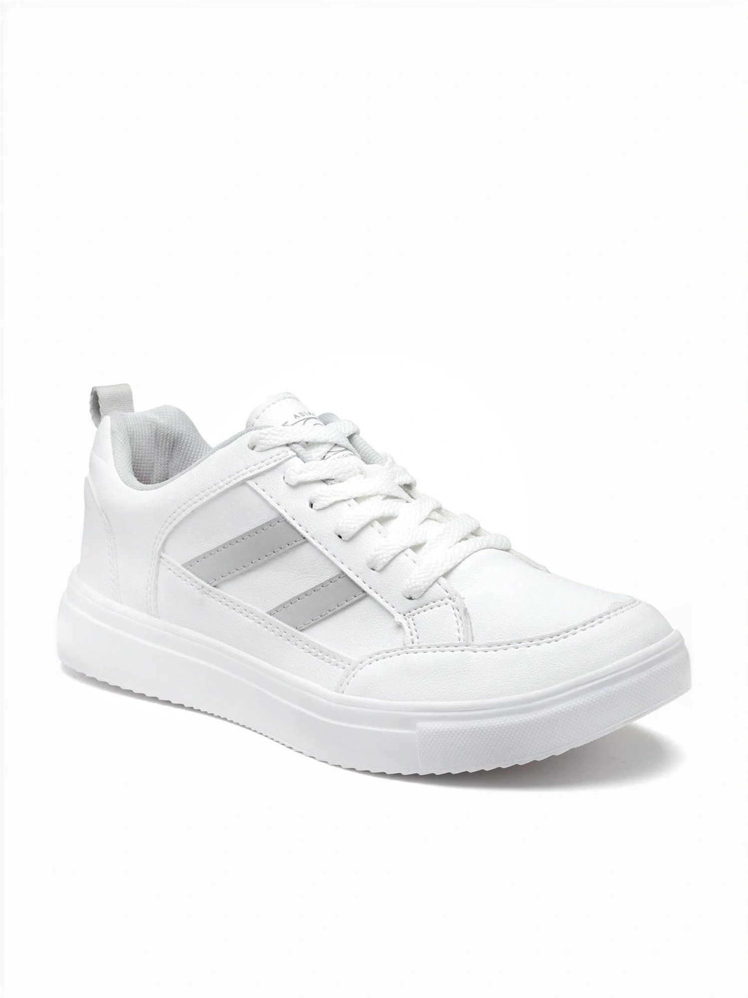 Asian Men's White Casual Sneakers