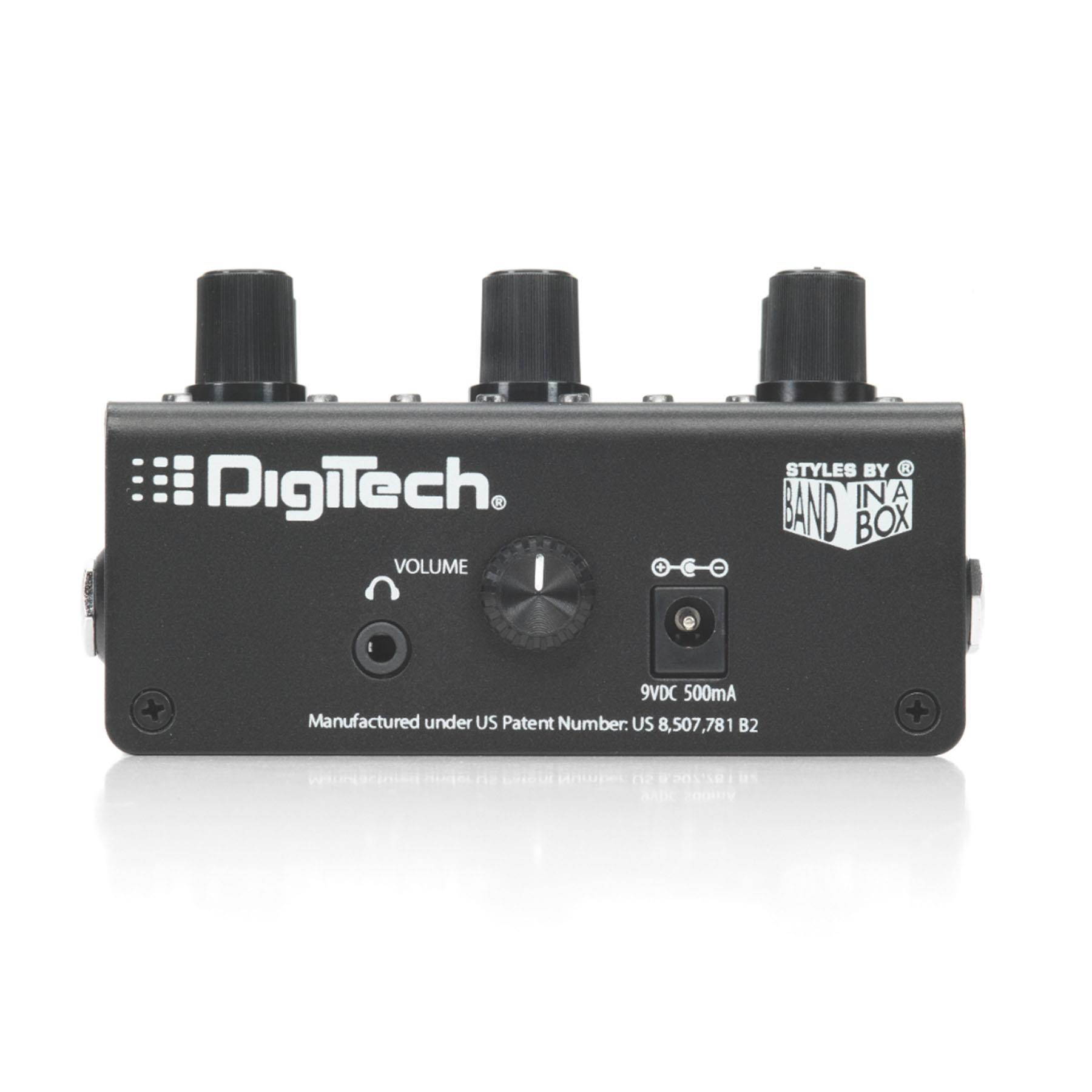 Digitech Trio+ Effect Pedal w/ 6 10-foot Hosa 1/4" TS Cables Bundle