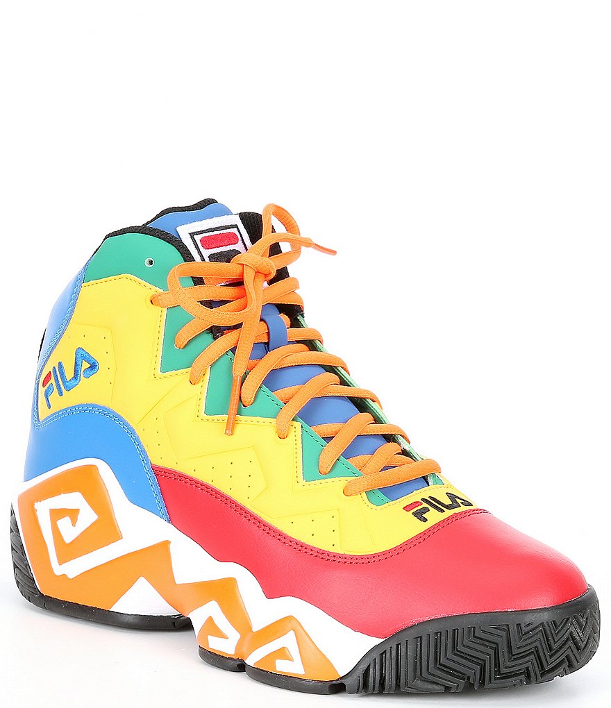 FILA Men's MB Lace-Up Basketball Shoes