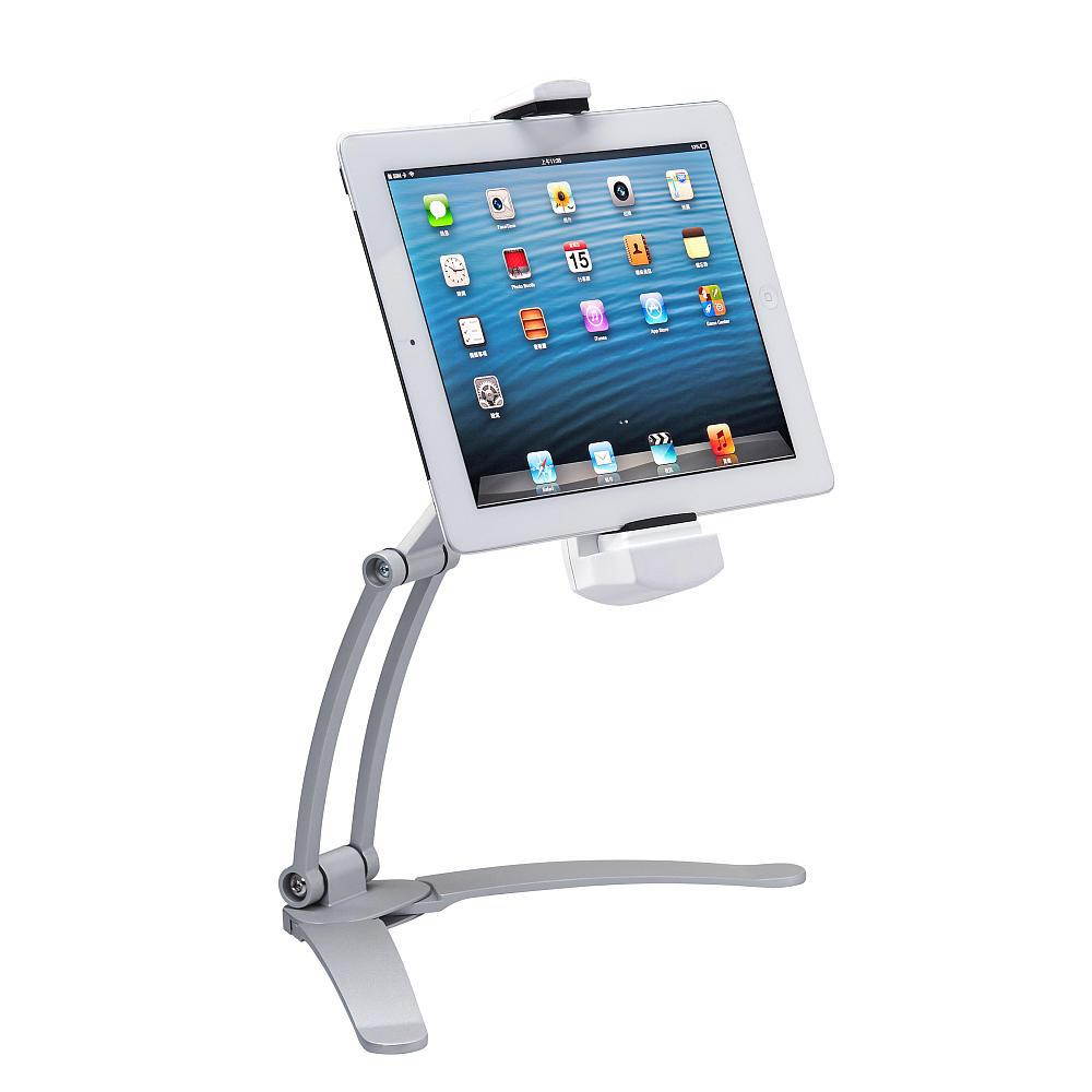 CTA Digital 2-in-1 Kitchen Mount Stand for 7-13 Inch Tablets / iPad Air/ iPad Pro 12.9 / Surface Pro (PAD-KMS)