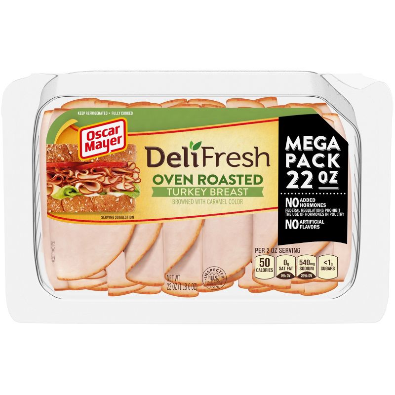 Oscar Mayer Deli Fresh Oven Roasted Turkey Breast - 22oz