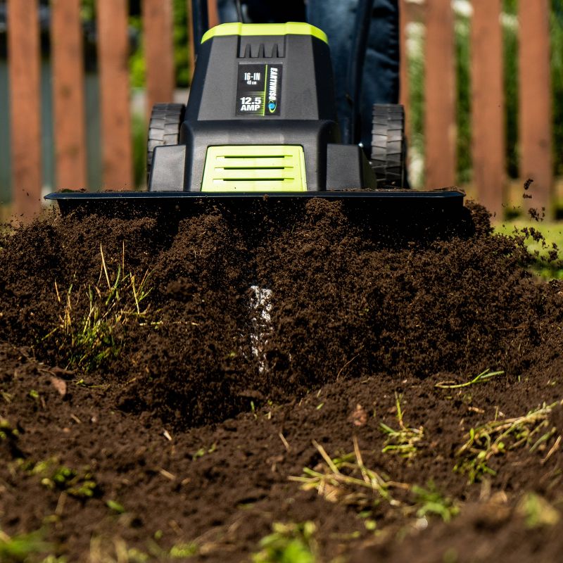 11" 6.5 Amp Corded Electric Tiller/Cultivator - Earthwise