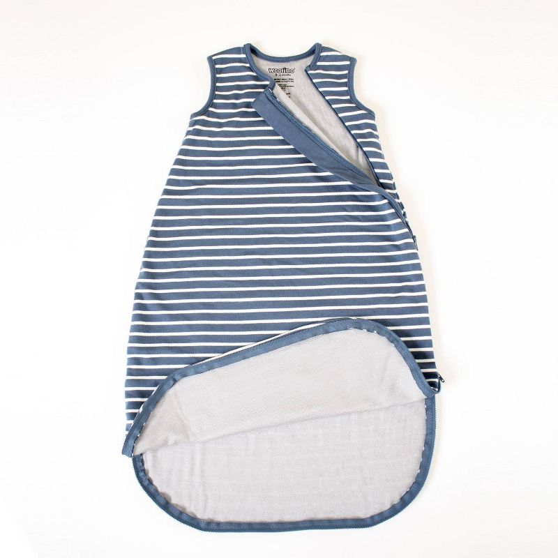 Woolino 4 Season Sleep Sack Basic - Blue 6-18 Months