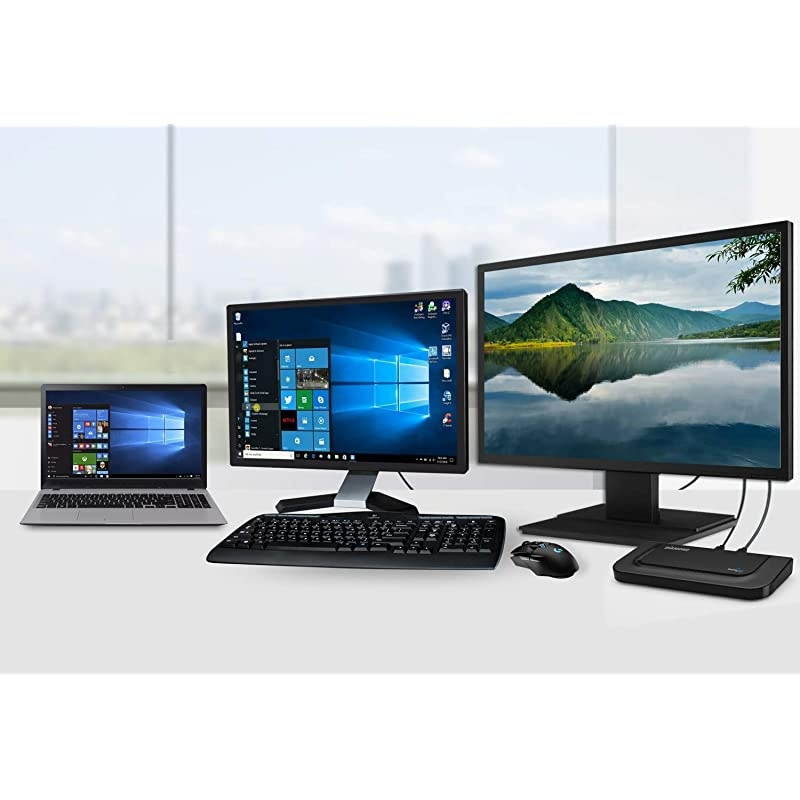 Ultra Dock Dual Video USB 3020 Universal Docking Station with Gigabit Ethernet HDMI and DVI Outputs Audio Input and output for Laptop Ultrabook Macbook Windows 10 81 8 7 XPMac OS and Android 50 and h