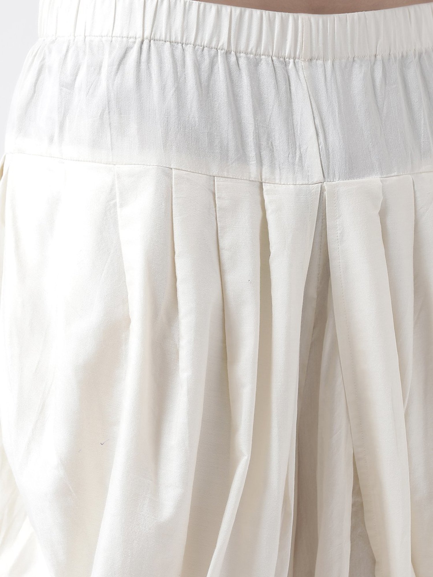 Hangup Plus Beige & Black Regular Fit Printed Sherwani Set