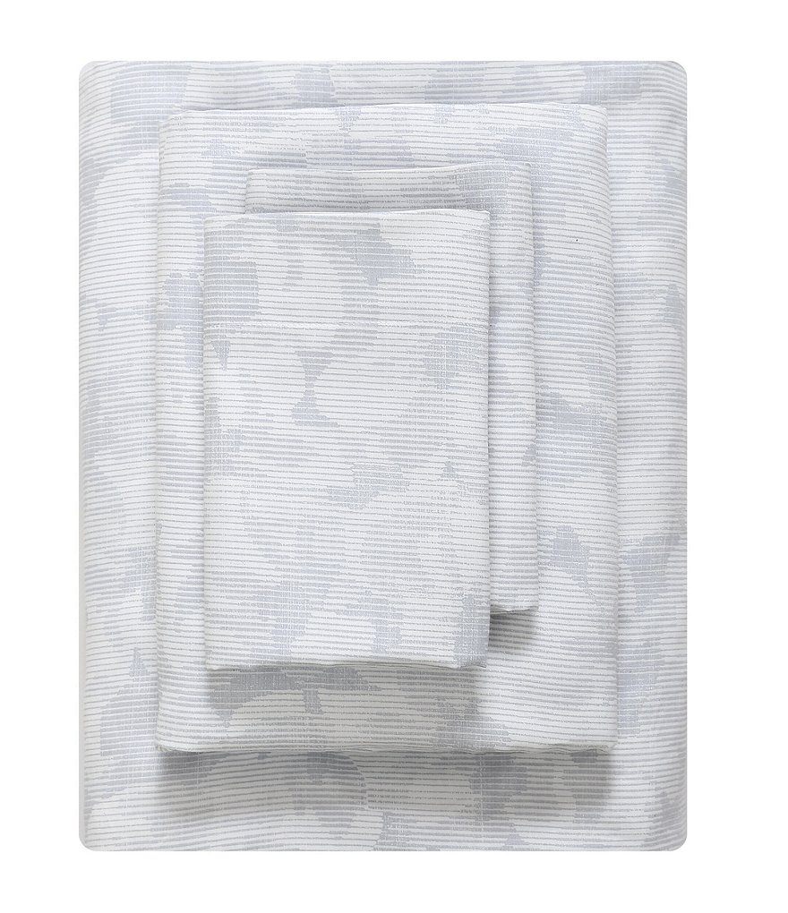 Vera Wang Variegated Floral Sheet Set