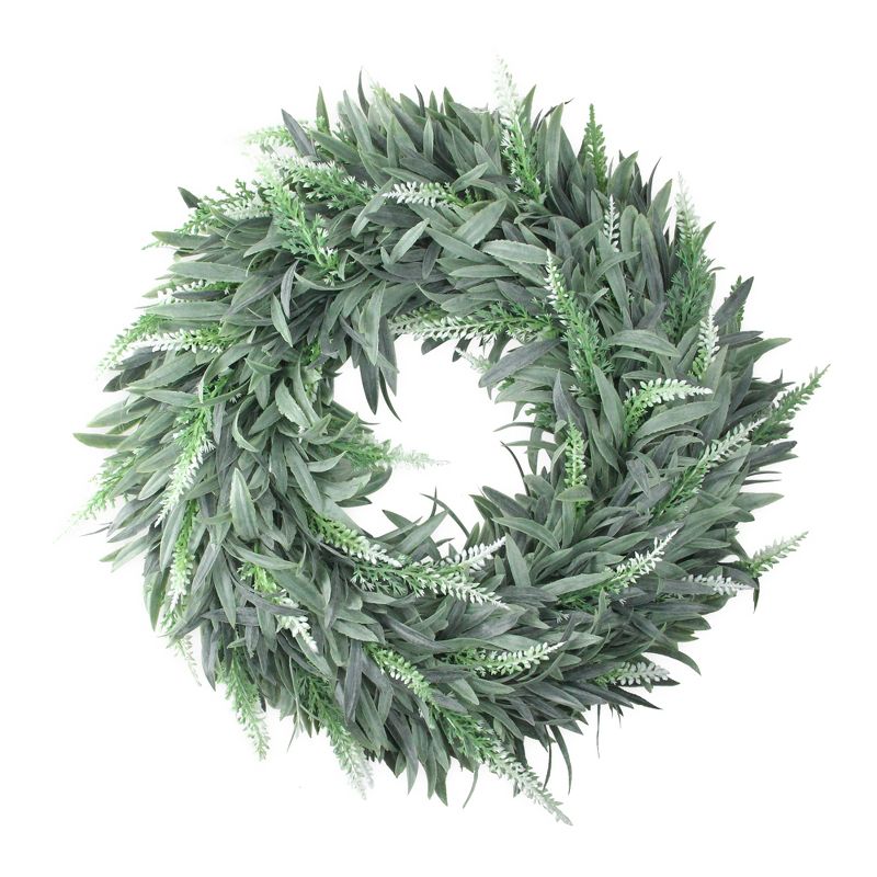 Darice 72" Prelit Commercial Size Canadian Pine Artificial Christmas Wreath - Clear Lights