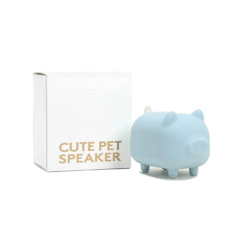 Cute Mini Bluetooth Speaker,Animal Wireless Speaker with Powerful Rich Room-Filling Sound,5W Audio Driver,IPX5,Built-in Mic for iPhone/iPad/iPod/Samsung/HTC/Tablets,Portable Bluetooth Speaker