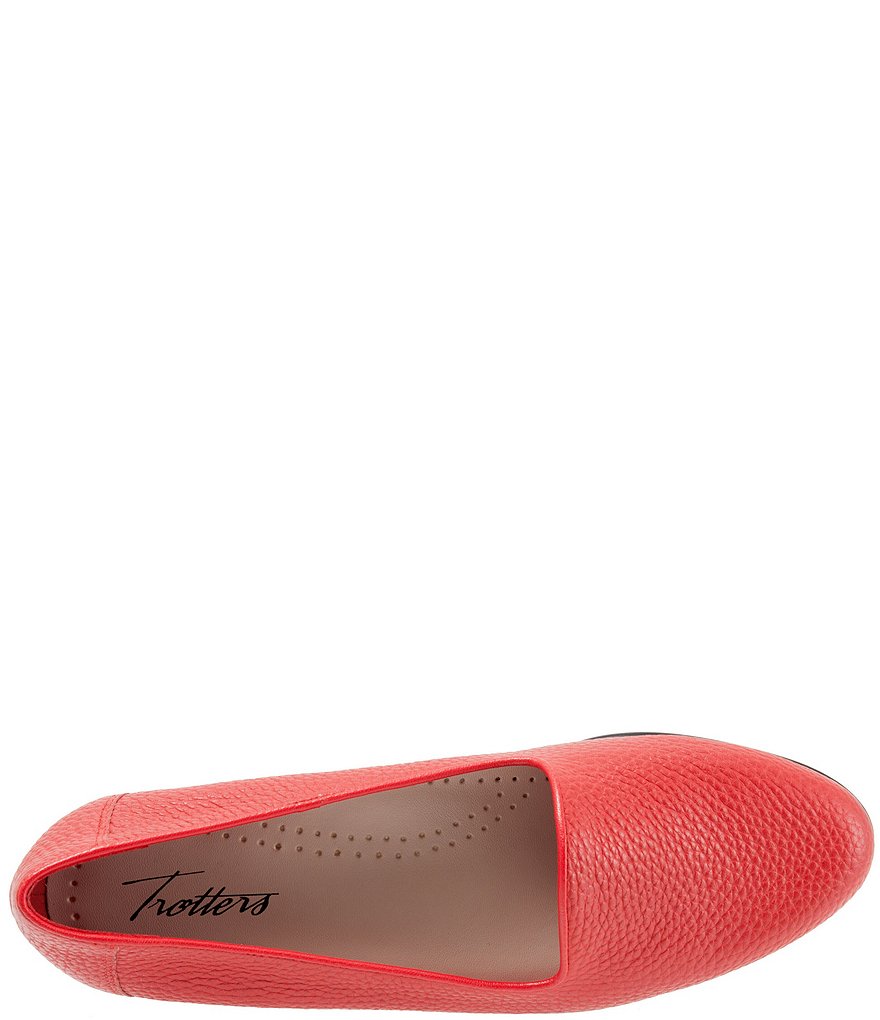 Trotters Liz Tumbled Leather Flats