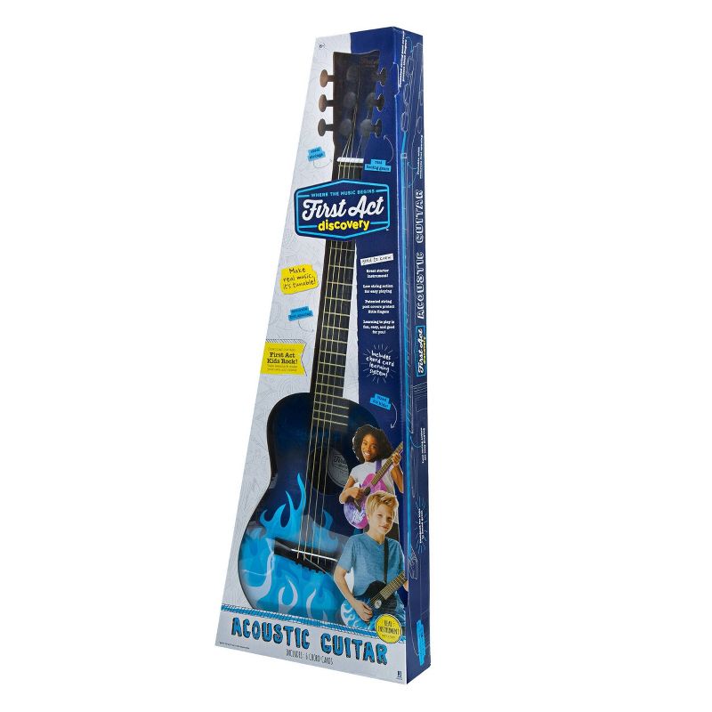 First Act Discovery Guitar - Blue Flames