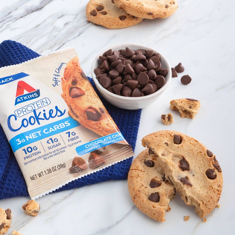 Atkins Cookie - Chocolate Chip - 4pk