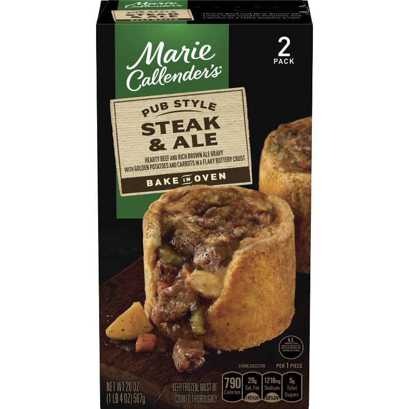 Marie Callender's Frozen Steak & Ale Style Pot Pie - 20oz