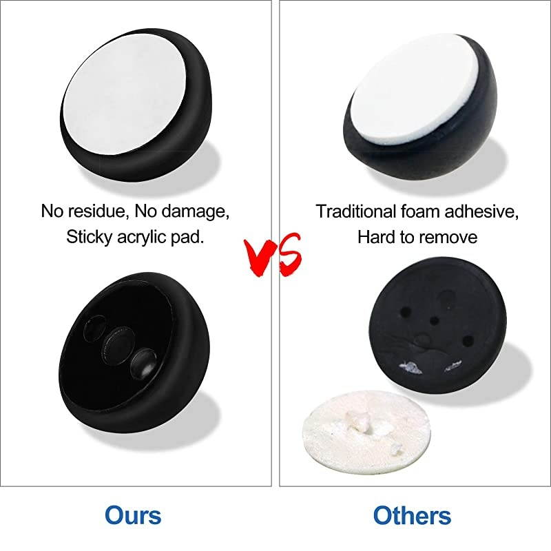 Cable Clips  Cable Holder Multipurpose Cord Management for Home NonToxic Rubber Material SelfAdhesive Desk Cord Clips Durable Cord Organizer Black Cord Holder for Office 3 Colors 6pcs