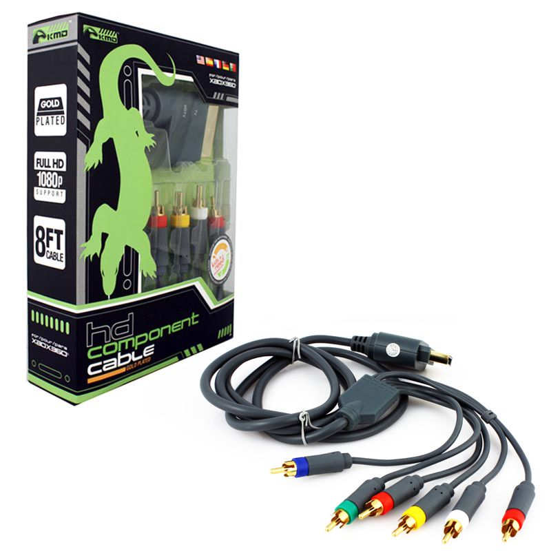 KMD - Gold Plated HD Component Cable for Xbox 360