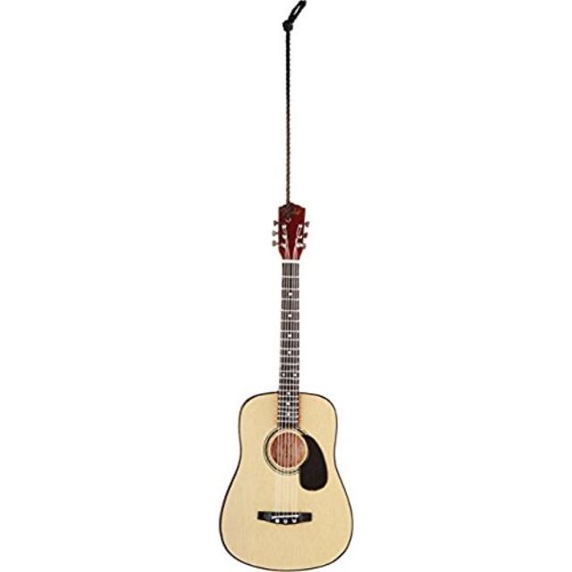 6 fender pd1 dreadnought acoustic guitar holiday christmas ornament da80050