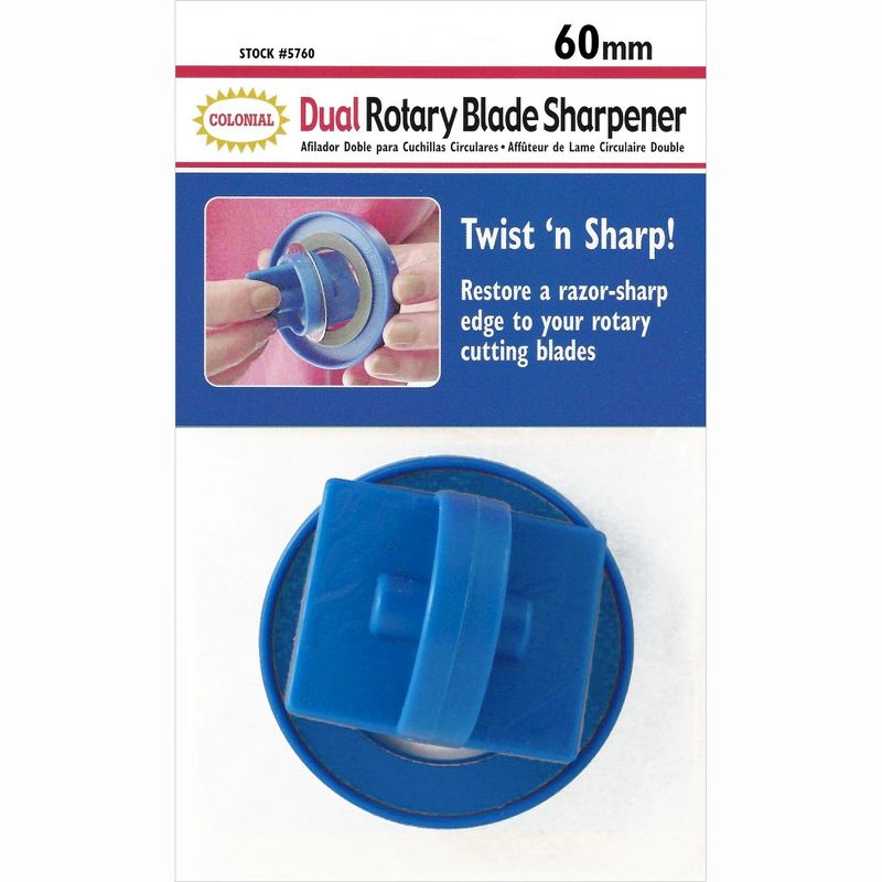 Colonial Needle Rotary Blade Sharpener-For 60mm Blades
