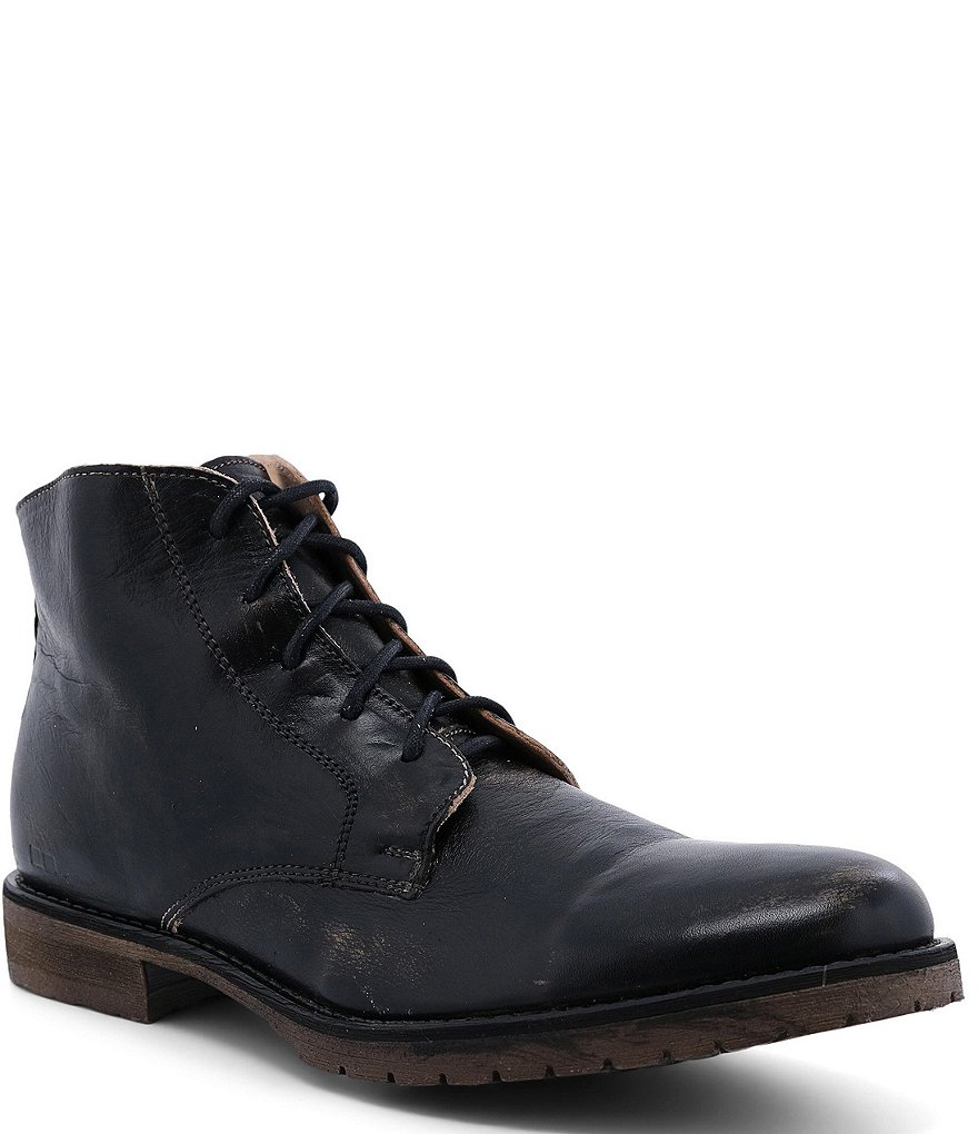 Bed Stu Men's Hoover II Leather Lace-Up Boots