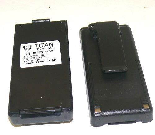 2X NEW BP-195 BP-196 Battery for Icom IC-A4 F3 F3S F4 T2 T2A Battery NI-CD