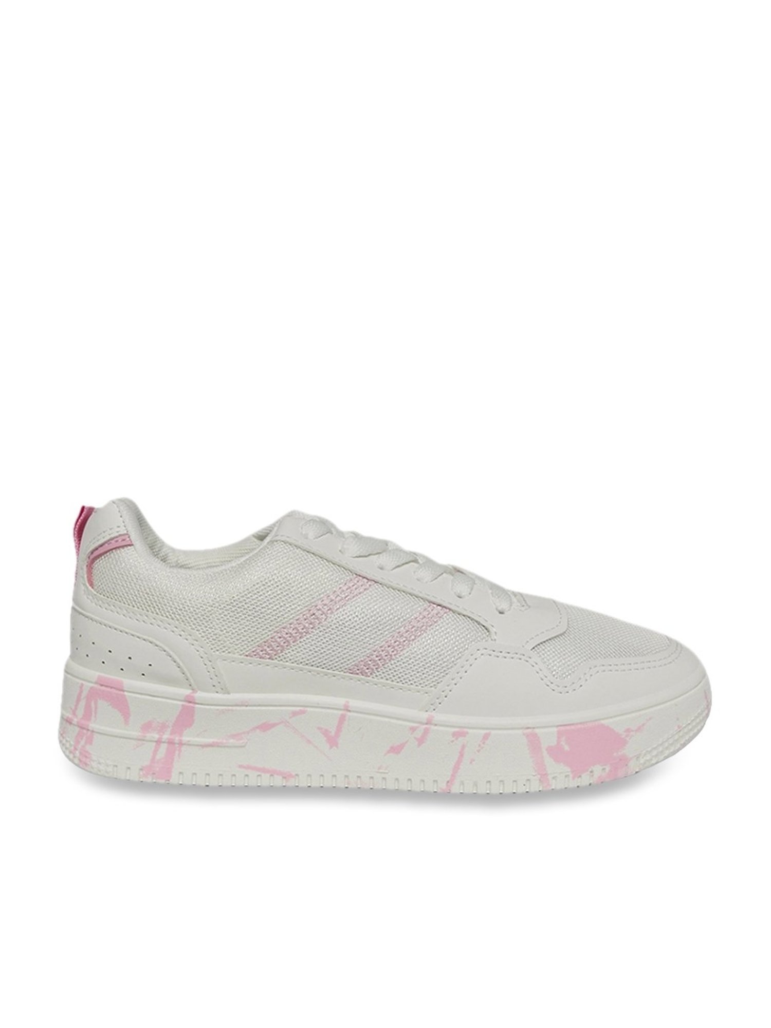 Forever Glam by Pantaloons Women's Off White Sneakers