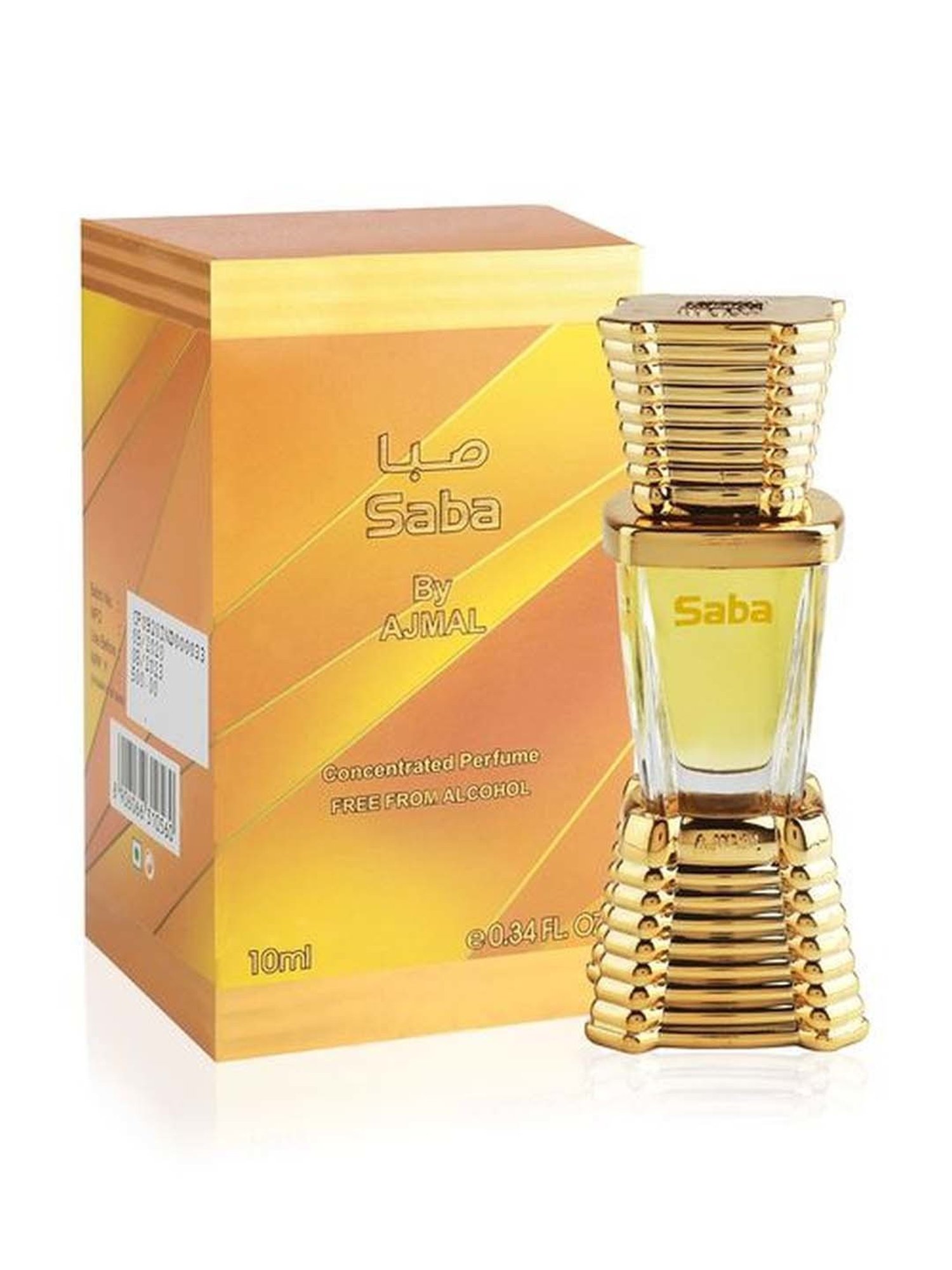 Ajmal Saba Concentrated Perfume for Unisex - 10 ml