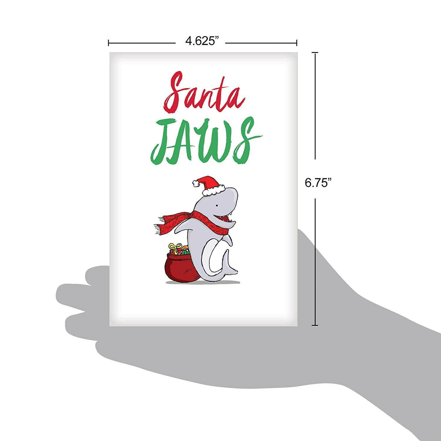 CQ4184BXSG-B12 Box Set of 12 'Christmas Curtain Miracles - B' Christmas Card Featuring an Interesting Illusion of Pulling Back a Curtain to Reveal a Different Christmas Scene; With Envelopes