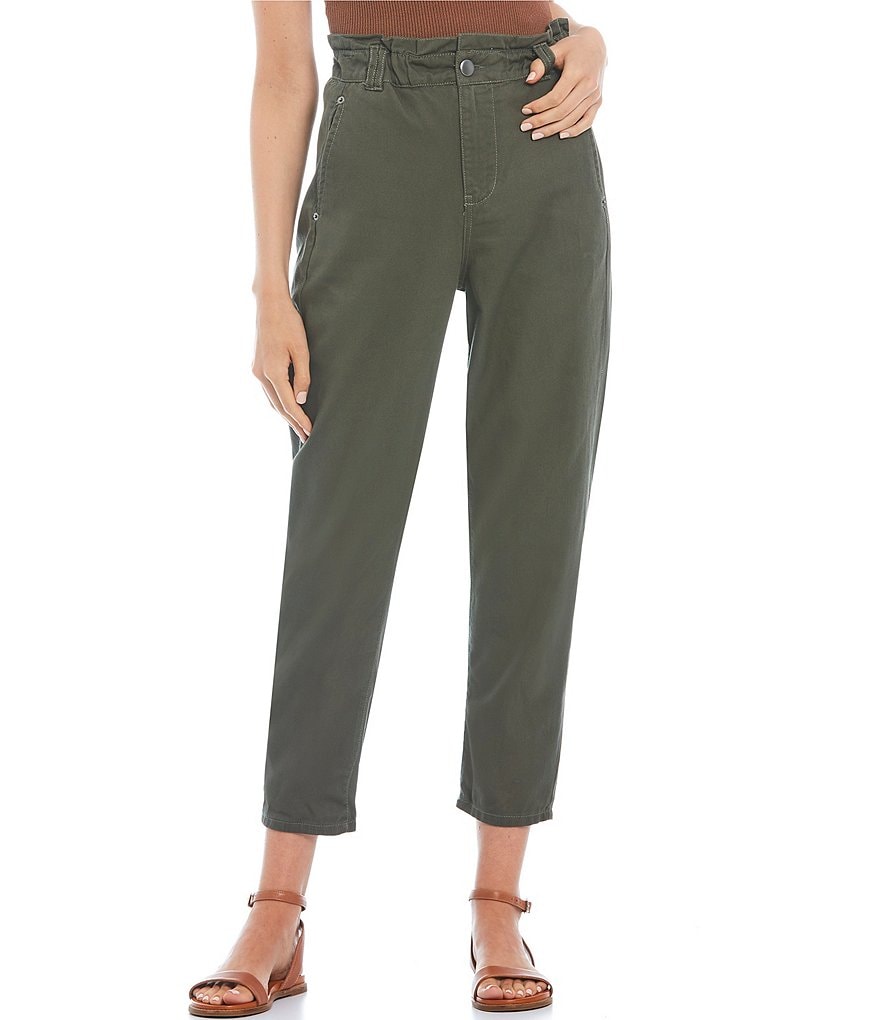 GB Paperbag Waist Twill Pants