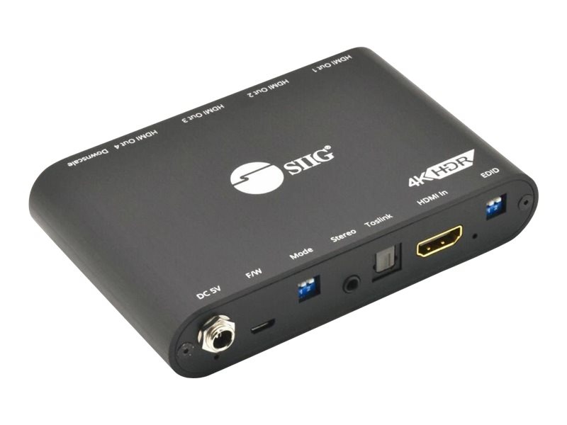 SIIG 1x4 HDMI 2.0a Splitter