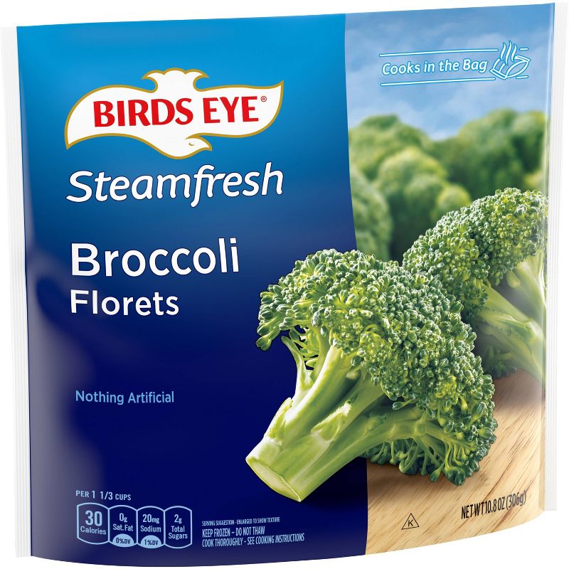 Birds Eye Steamfresh Frozen Premium Selects Frozen Broccoli Florets - 12oz