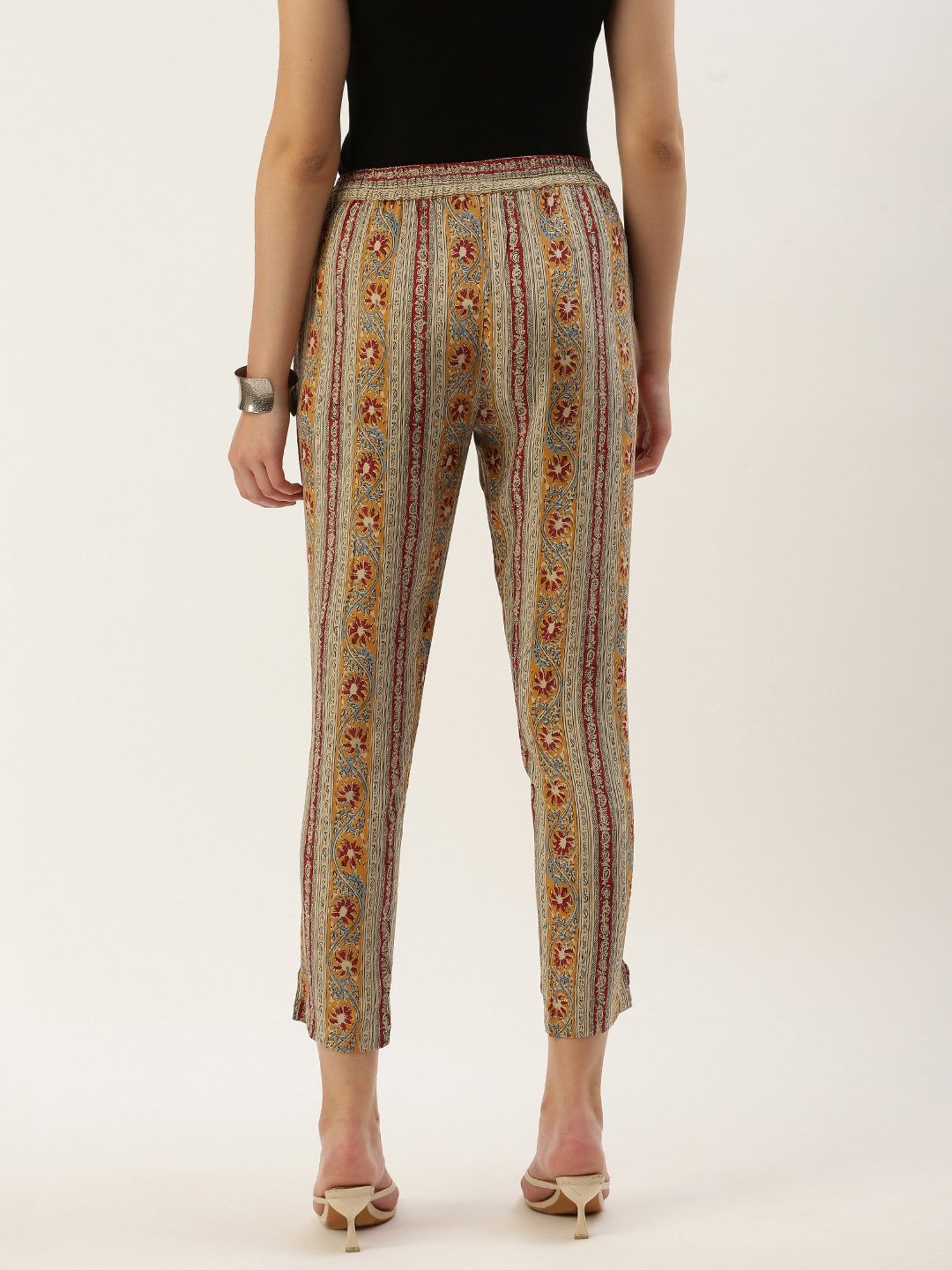 Amukti Multicolor Printed Pants